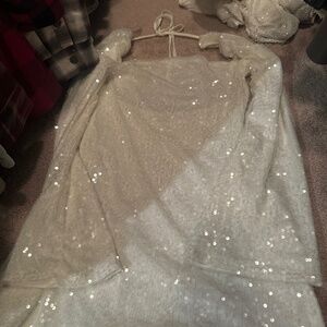 Bridal mini dress